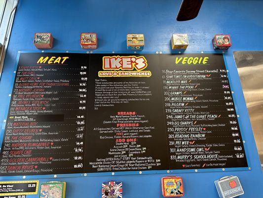 Menu photo 4 Ike's Love & Sandwiches Dublin, CA Menu photo 4 Ike's Love & Sandwiches Dublin, CA