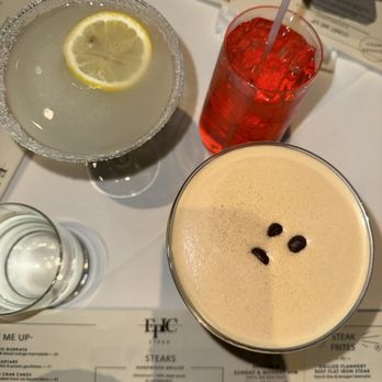 EPIC Steak - Espresso martini Lemon drop Shirley temple - Steakhouses Near Me - San Francisco, California EPIC Steak - Espresso martini Lemon drop Shirley temple - Steakhouses Near Me - San Francisco, California