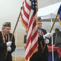 American Legion Bateman-Gallagher Post No 668 - Flag Bearers at Wreaths Across America