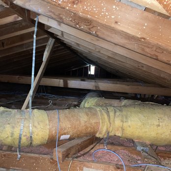Attic Cleaning - Before - Air Duct Cleaning Near Me - North Hollywood, California Attic Cleaning - Before - Air Duct Cleaning Near Me - North Hollywood, California