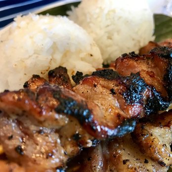 Manila Sunset - Pork BBQ with Rice - Filipino Near Me - Tukwila, Washington Manila Sunset - Pork BBQ with Rice - Filipino Near Me - Tukwila, Washington