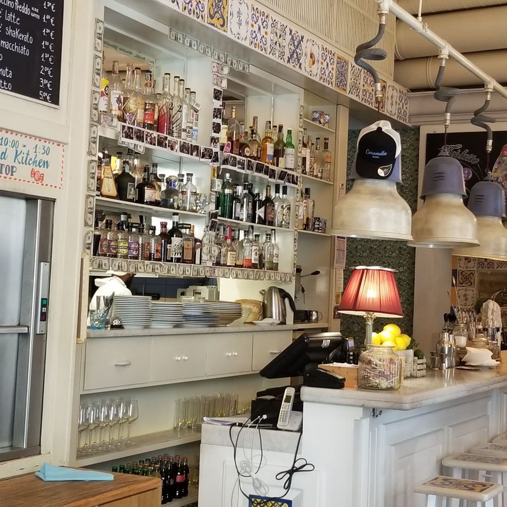 Bar area