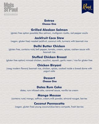 Menu photo 5 Raag Minneapolis, MN Menu photo 5 Raag Minneapolis, MN
