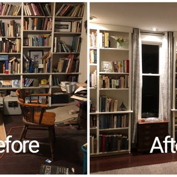Chesapeake Clutter Control - Library organizing - Home Organization Near Me