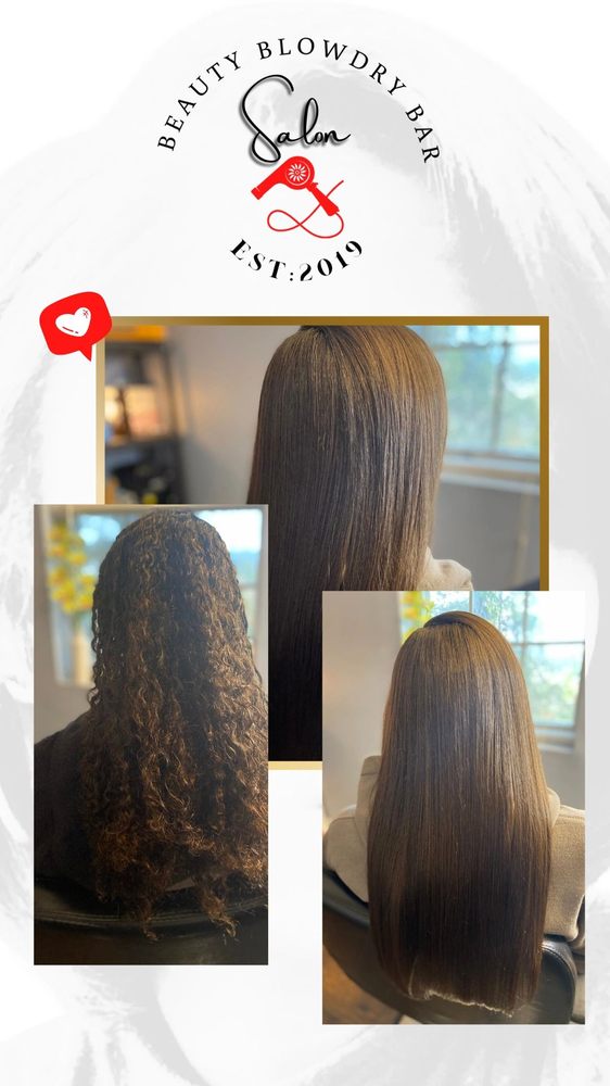 Beauty Blowdry Bar Salon Logo