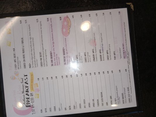 Menu photo 1 Taqueria Luna Rosa Elberton, GA Menu photo 1 Taqueria Luna Rosa Elberton, GA