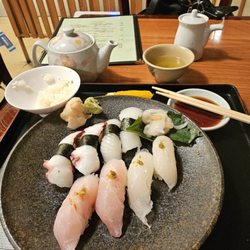 Shogun Sushi - Sushi ~ Octopus, Halibut, Squid, Aberjack and Albacore