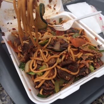 Great Khan's Mongolian BBQ - So good! I chose spicy no need for Hot sauce. - Do-It-Yourself Food Near Me - Downey, California