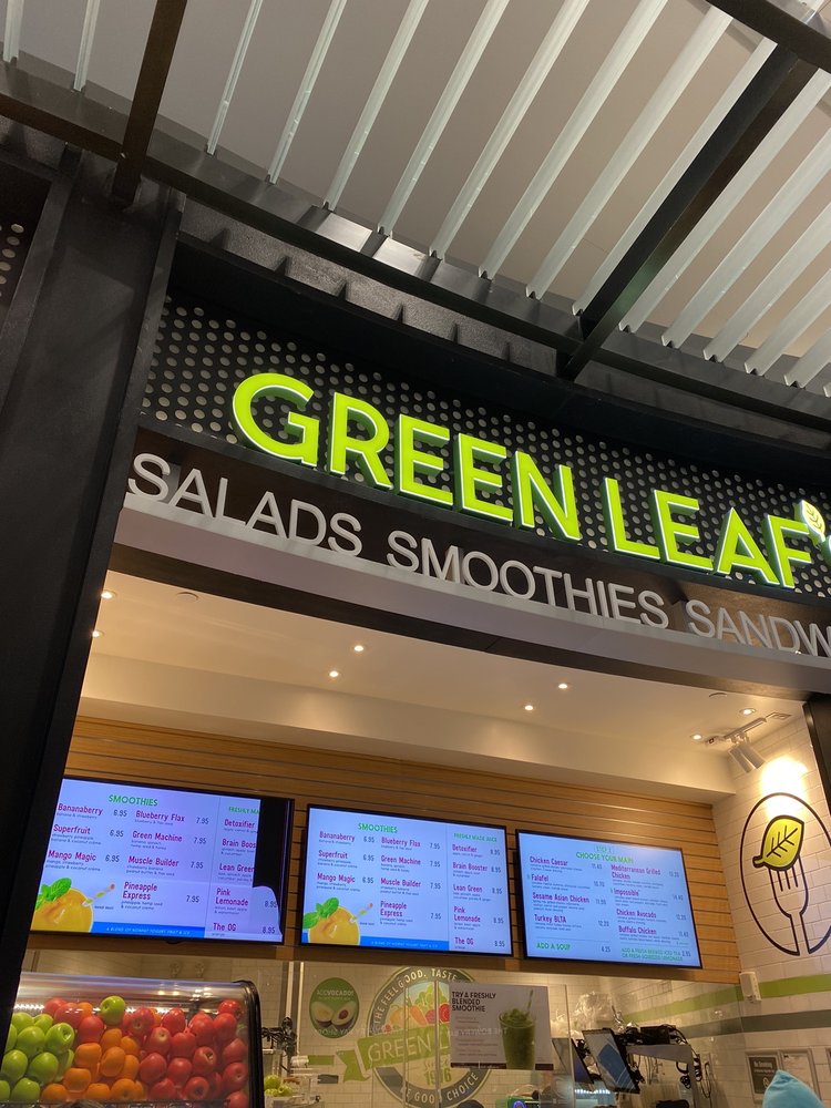 GREEN LEAF JUICE BAR Marine Terminal, Flushing, New York Juice Bars