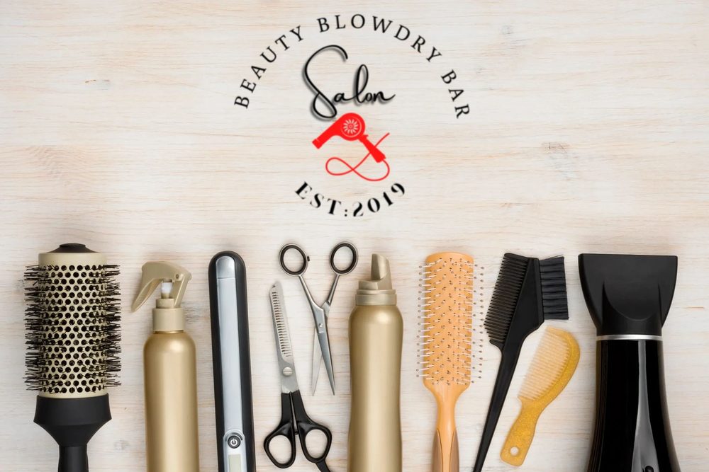 Beauty Blowdry Bar Salon Logo