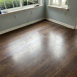Floor repair.