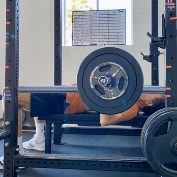 First Principles Strength and Conditioning - Benching 115 lbs! - Trainers Near Me - El Granada, California