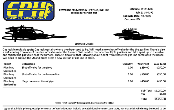 Edwards Plumbing and Heating Logo
