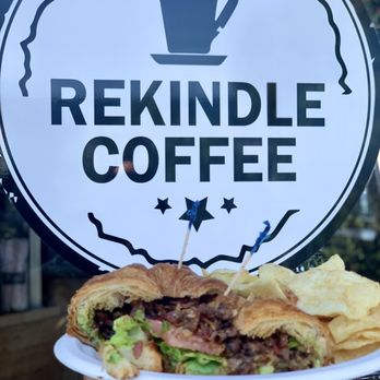 Rekindle Coffee - Bacon Avocado Croissant Sandwich - Cafes Near Me - Orange, California Rekindle Coffee - Bacon Avocado Croissant Sandwich - Cafes Near Me - Orange, California