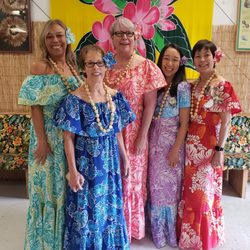 Halau Hula 'O Ka'anohiokala - Some of our lovely Gracious Ladies 2020