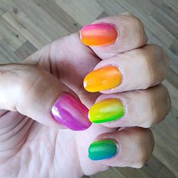 Big Pine Nails - Ombre Gel X and Tips