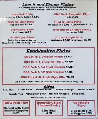 Menu photo 5 Ole Time Barbecue Raleigh, NC