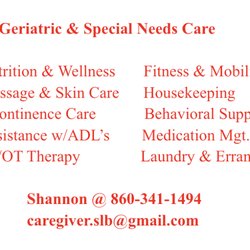 Private Duty Caregiver - Job duties