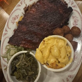 Midwood Smokehouse - Well-Fed -- Half Rack St. Louis Style Pork Ribs, Beef Brisket, and Carolina Pork - Barbeque Near Me - Charlotte, North Carolina Midwood Smokehouse - Well-Fed -- Half Rack St. Louis Style Pork Ribs, Beef Brisket, and Carolina Pork - Barbeque Near Me - Charlotte, North Carolina