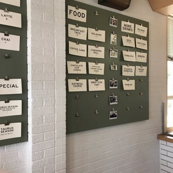 Carpenter Coffee Bar - Menu 2 - Coffee & Tea Near Me - Austin, Texas