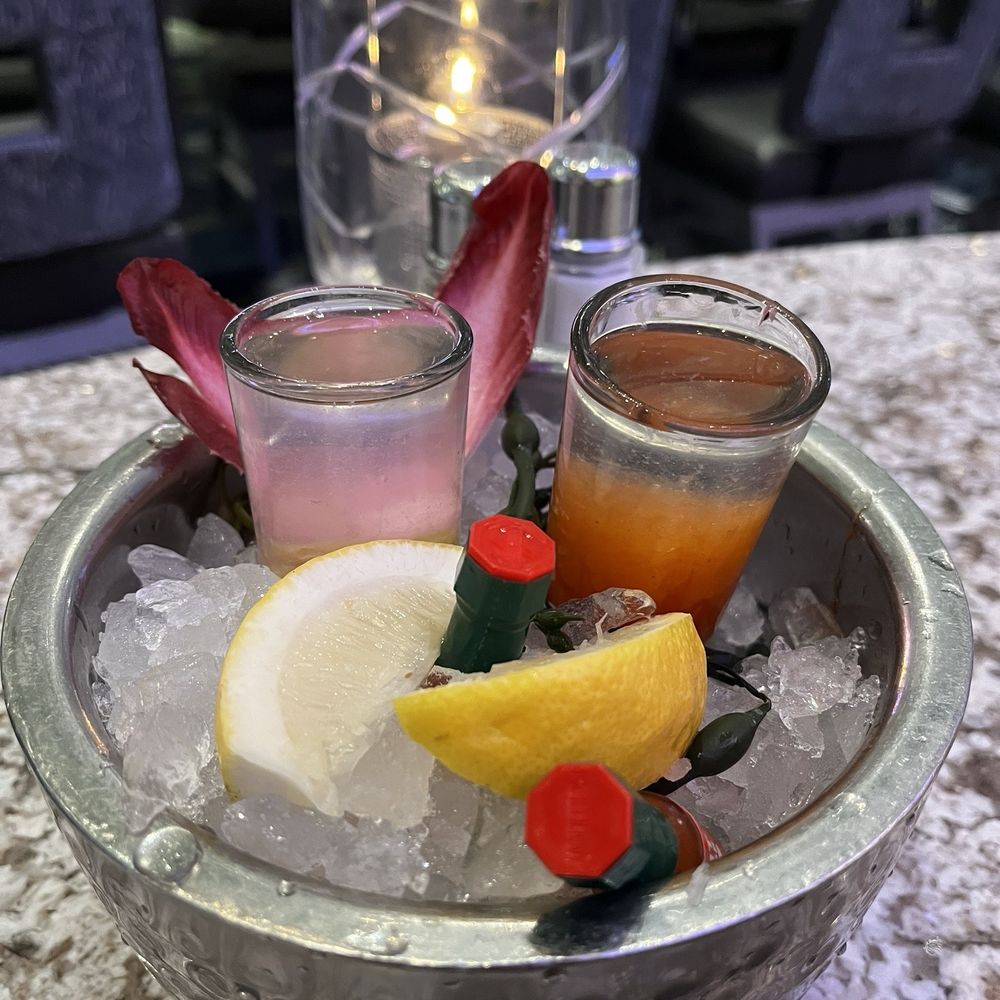 Oceano - Oyster Shooters (Bloody Mary/Tequila Toppers) @Oceano - Seafood Near Me - Reno, Nevada Oceano - Oyster Shooters (Bloody Mary/Tequila Toppers) @Oceano - Seafood Near Me - Reno, Nevada