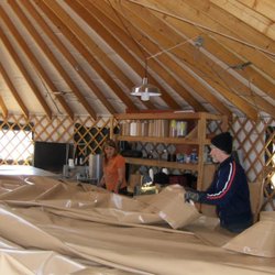 Nomad Shelter Yurts - Put one up for warehouse or shop space!