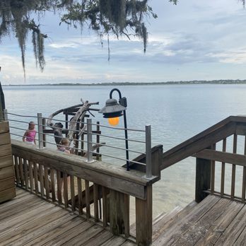 Caps On The Water - Back outdoor area - Seafood Near Me - St Augustine, Florida