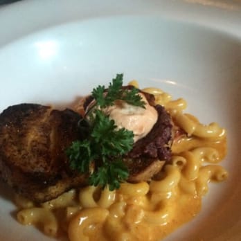 Matisse 167 - Blackened Swordfish with Macaroni and Cheese - New American Near Me - Rutherford, New Jersey
