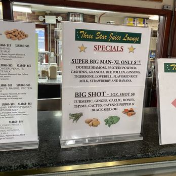 Three Star Production - Menu - Juice Bars & Smoothies Near Me - Brooklyn, New York Three Star Production - Menu - Juice Bars & Smoothies Near Me - Brooklyn, New York