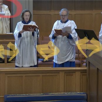St Gabriel's Church - Bob Malm wiping his nose during services, and choir members dangerously close together. - Churches Near Me - Marion, Massachusetts