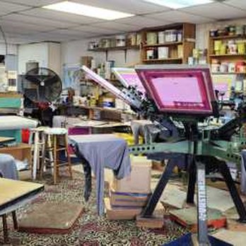 All Out Advertising - Glimpse inside the shop. - Screen Printing/T-Shirt Printing Near Me - West Palm Beach, Florida All Out Advertising - Glimpse inside the shop. - Screen Printing/T-Shirt Printing Near Me - West Palm Beach, Florida