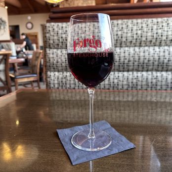 Fargo's Steak House - A glass of Cabernet - Steakhouses Near Me - Payson, Arizona