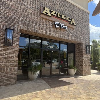 Azteca D'Oro Mexican Restaurant Lake Nona - Outside entrance - Mexican Near Me - Orlando, Florida