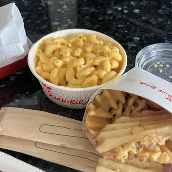 Chick-fil-A - Mac and cheese / waffle fries - Fast Food Near Me - Edmonton, Alberta