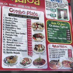 Menu March 12, 2025