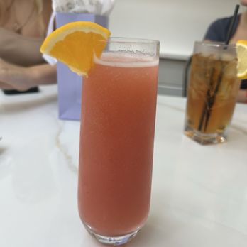 Millie's Mimosa House & Eatery - Peach Mimosa - Breakfast & Brunch Near Me - Babylon, New York Millie's Mimosa House & Eatery - Peach Mimosa - Breakfast & Brunch Near Me - Babylon, New York