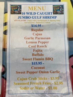 Menu photo 3 Darlene's Shrimp Shack Galveston, TX Menu photo 3 Darlene's Shrimp Shack Galveston, TX
