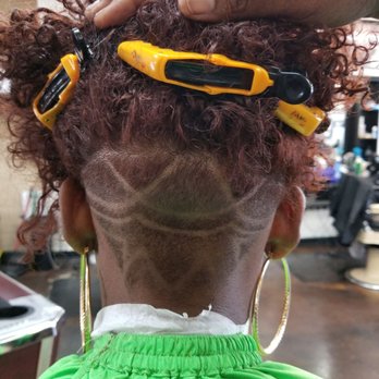 HeadSprung Barbershop - Brought the family in today for grandson first cut and my daughter a lil sumthin different. And porscha_cannon_is_great delivered - Barbers Near Me - Pomona, California HeadSprung Barbershop - Brought the family in today for grandson first cut and my daughter a lil sumthin different. And porscha_cannon_is_great delivered - Barbers Near Me - Pomona, California