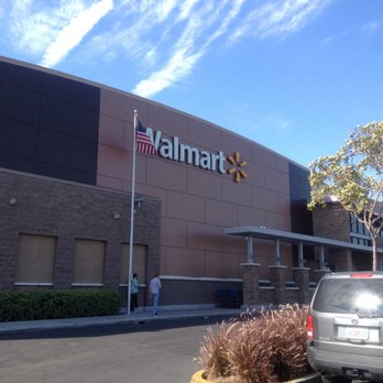 Walmart Supercenter - Front entrance - Department Stores Near Me - Irvine, California