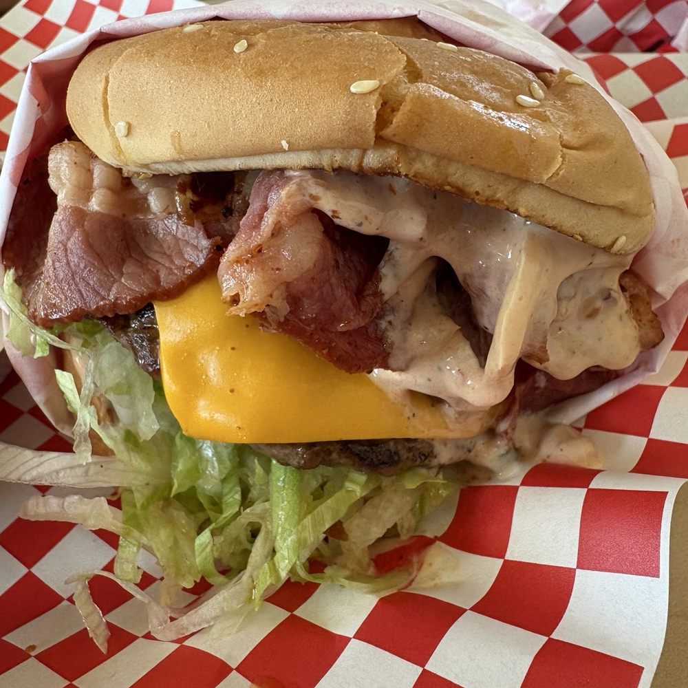 Golden Ox 2 - Pastrami Burger - American Near Me - Pomona, California
