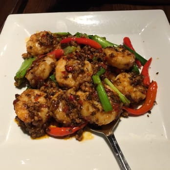 Dan Dan - Pickled Sichuan shrimp- star of the evening - Szechuan Near Me - Philadelphia, Pennsylvania