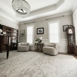 Carolina Blind Crafters - Wood plantation shutters with 3 1/2" louvers