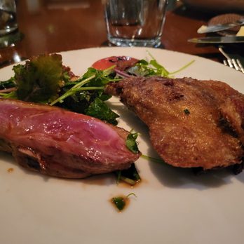 Blue Duck Tavern - Plated roasted duck breast and confit of leg - New American Near Me - Washington, DC, District of Columbia