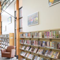 Erie Community Library - Library stacks