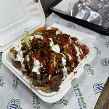Hamza & Madina Halal Food- Brooklyn - Chicken and lamb Over Rice - Fast Food Near Me - Brooklyn, New York Hamza & Madina Halal Food- Brooklyn - Chicken and lamb Over Rice - Fast Food Near Me - Brooklyn, New York