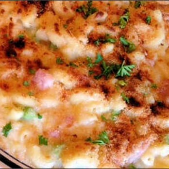 Comet Cafe - Mac and cheese with ham asparagus. - Breakfast & Brunch Near Me - Milwaukee, Wisconsin