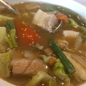 Hong Ning Restaurant - Pork sinigang tamarin sour soup dish so good! - Filipino Near Me - Carol Stream, Illinois Hong Ning Restaurant - Pork sinigang tamarin sour soup dish so good! - Filipino Near Me - Carol Stream, Illinois