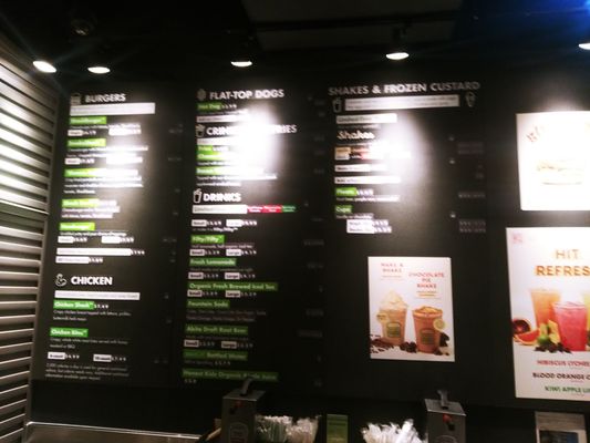 Menu photo 2 Shake Shack Kierland Commons Scottsdale, AZ
