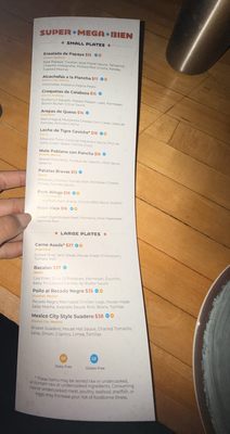 Menu photo 8 Super Mega Bien Denver, CO
