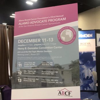Henry B Gonzalez Convention Center - 2019 breast cancer symposium ABCF table - Venues & Event Spaces Near Me - San Antonio, Texas